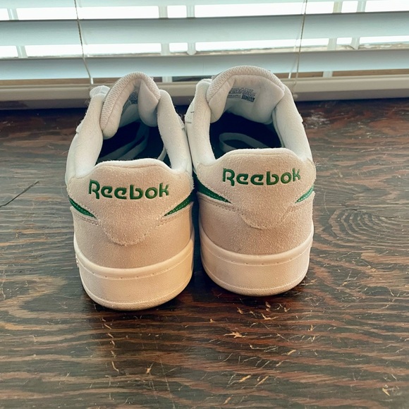 Reebok Classic White and Green Shoes - Picture 3 of 5